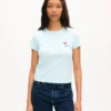 Kenzo Tulip’ Embroidered T-Shirt in Cotton Kenzo Tulip’ Embroidered T-Shirt in Cotton