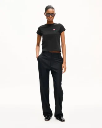 Kenzo Tulip’ Embroidered T-Shirt in Cotton
