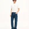 Kenzo Tulip’ Embroidered T-Shirt in Cotton Kenzo Tulip’ Embroidered T-Shirt in Cotton