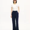Kenzo Tulip’ Embroidered T-Shirt in Cotton Kenzo Tulip’ Embroidered T-Shirt in Cotton