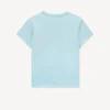 Kenzo Tulip’ Embroidered T-Shirt in Cotton Kenzo Tulip’ Embroidered T-Shirt in Cotton