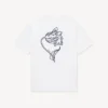 Kenzo Tulip’ Embroidered T-Shirt in Cotton Kenzo Tulip’ Embroidered T-Shirt in Cotton