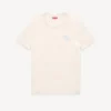 Kenzo Tulip’ Embroidered Top in Spongy Cotton Kenzo Tulip’ Embroidered Top in Spongy Cotton