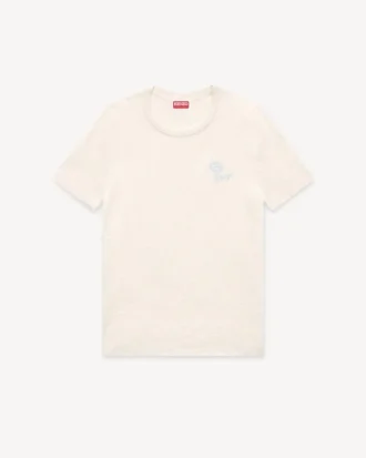 Kenzo Tulip’ Embroidered Top in Spongy Cotton Kenzo Tulip’ Embroidered Top in Spongy Cotton