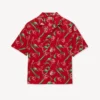 Kenzo Tulip’ Hawaiian Short Sleeve Shirt in Cotton Kenzo Tulip’ Hawaiian Short Sleeve Shirt in Cotton