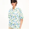 Kenzo Tulip’ Hawaiian Short Sleeve Shirt in Cotton Kenzo Tulip’ Hawaiian Short Sleeve Shirt in Cotton