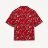Kenzo Tulip’ Hawaiian Short Sleeve Shirt in Cotton Kenzo Tulip’ Hawaiian Short Sleeve Shirt in Cotton