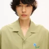 Kenzo Tulip’ Hawaiian Short Sleeve Shirt in Cotton Poplin Kenzo Tulip’ Hawaiian Short Sleeve Shirt in Cotton Poplin