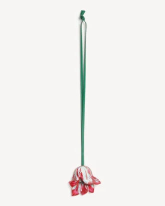 Kenzo Tulip’ Keyholder Charm in Leather