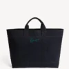 Kenzo Tulip’ Large Tote Bag in Denim-Like Twill Kenzo Tulip’ Large Tote Bag in Denim-Like Twill