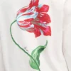 Kenzo Tulip’ Long Sleeves Relax T-Shirt in Cotton Kenzo Tulip’ Long Sleeves Relax T-Shirt in Cotton