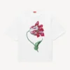 Kenzo Tulip’ Loose T-Shirt in Cotton Kenzo Tulip’ Loose T-Shirt in Cotton