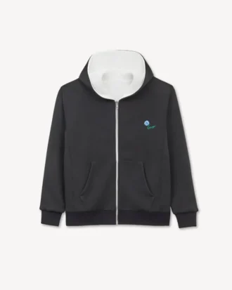 Kenzo Tulip’ Reversible Zip up Hoodie in Cotton