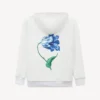 Kenzo Tulip’ Reversible Zip up Hoodie in Cotton Kenzo Tulip’ Reversible Zip up Hoodie in Cotton