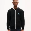 Kenzo Tulip’ Reversible Zip up Hoodie in Cotton Kenzo Tulip’ Reversible Zip up Hoodie in Cotton