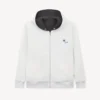 Kenzo Tulip’ Reversible Zip up Hoodie in Cotton Kenzo Tulip’ Reversible Zip up Hoodie in Cotton