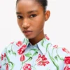Kenzo Tulip’ Short Sleeve Shirt in Cotton Poplin Kenzo Tulip’ Short Sleeve Shirt in Cotton Poplin