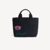 Kenzo Tulip’ Small Tote Bag in Denim-Like Twill Kenzo Tulip’ Small Tote Bag in Denim-Like Twill