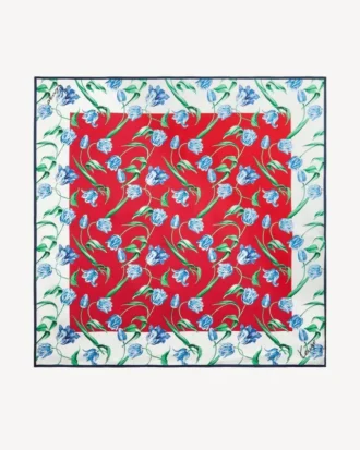 Kenzo Tulip’ Square in Silk