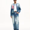 Kenzo Tulip’ Straight Pants in Japanese Denim Kenzo Tulip’ Straight Pants in Japanese Denim