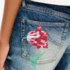 Kenzo Tulip’ Straight Pants in Japanese Denim Kenzo Tulip’ Straight Pants in Japanese Denim