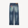 Kenzo Tulip’ Straight Pants in Japanese Denim Kenzo Tulip’ Straight Pants in Japanese Denim