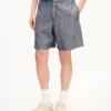 Kenzo Tulip’ Straight Short in Cotton Linen Kenzo Tulip’ Straight Short in Cotton Linen