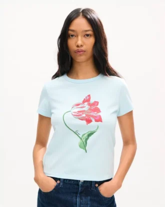 Kenzo Tulip’ T-Shirt in Cotton