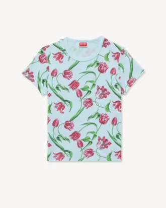 Kenzo Tulip’ T-Shirt in Cotton