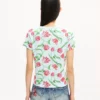 Kenzo Tulip’ T-Shirt in Cotton Kenzo Tulip’ T-Shirt in Cotton