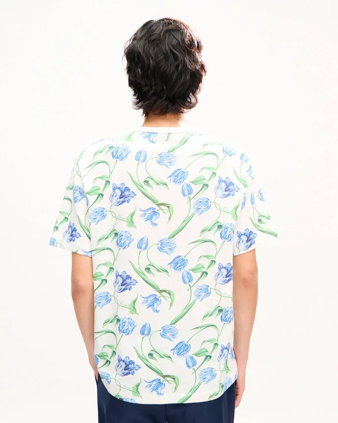 Kenzo Tulip’ T-Shirt in Cotton Kenzo Tulip’ T-Shirt in Cotton