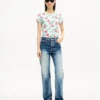 Kenzo Tulip’ T-Shirt in Cotton Kenzo Tulip’ T-Shirt in Cotton