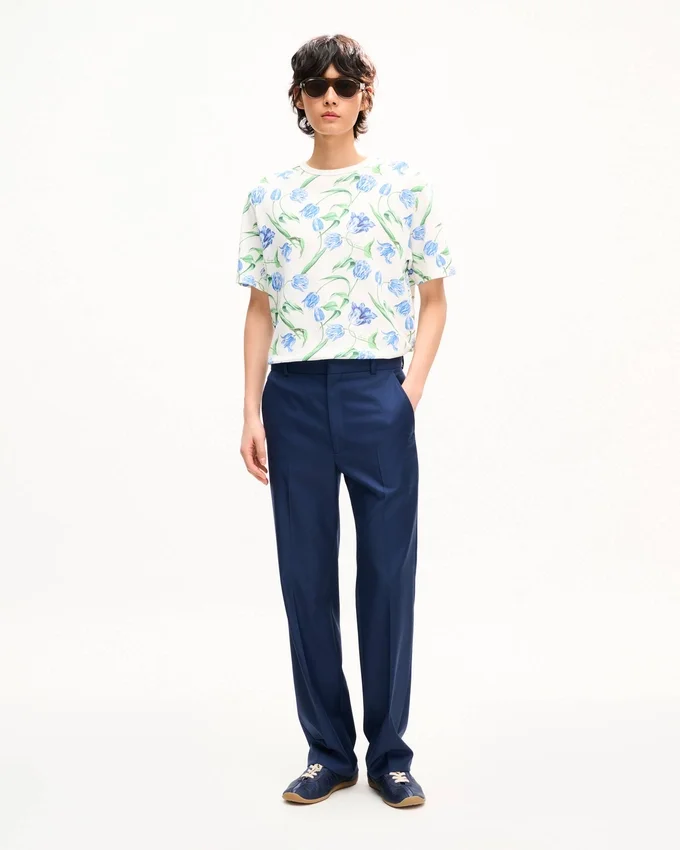 Kenzo Tulip’ T-Shirt in Cotton Kenzo Tulip’ T-Shirt in Cotton