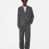 Kenzo Weave’ Adjusted Tailored Kimono Jacket in Wool Jacquard Kenzo Weave’ Adjusted Tailored Kimono Jacket in Wool Jacquard