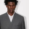Kenzo Weave’ Adjusted Tailored Kimono Jacket in Wool Jacquard Kenzo Weave’ Adjusted Tailored Kimono Jacket in Wool Jacquard