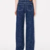 Kenzo Weave’ Ayame Wide Pants in Japanese Denim Kenzo Weave’ Ayame Wide Pants in Japanese Denim