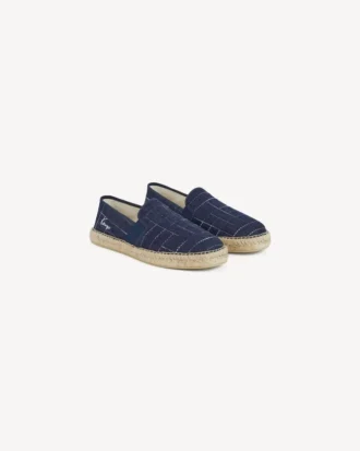 Kenzo Weave’ Espadrilles in Denim