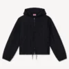 Kenzo Weave’ Hooded Overshirt in Cotton Jacquard