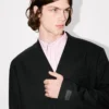 Kenzo Weave’ Kimono Tailored Jacket in Wool Jacquard Kenzo Weave’ Kimono Tailored Jacket in Wool Jacquard