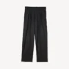 Kenzo Weave’ Pleated Tailored Pants in Wool Jacquard