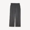 Kenzo Weave’ Straight Tailored Pants in Wool Jacquard