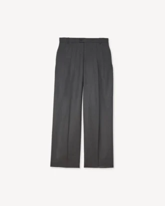 Kenzo Weave’ Straight Tailored Pants in Wool Jacquard