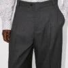 Kenzo Weave’ Straight Tailored Pants in Wool Jacquard