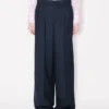Kenzo Weave’ Wide Leg Pants in Wool Jacquard Kenzo Weave’ Wide Leg Pants in Wool Jacquard