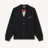 Kenzo Wild Tiger’ Cardigan in Wool Cotton Kenzo Wild Tiger’ Cardigan in Wool Cotton