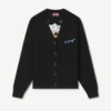 Kenzo Wild Tiger’ Cardigan in Wool Cotton Kenzo Wild Tiger’ Cardigan in Wool Cotton