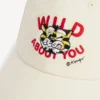 Kenzo Wild Tiger’ Embroidered Cap in Cotton Kenzo Wild Tiger’ Embroidered Cap in Cotton