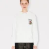 Kenzo Wild Tiger’ Embroidered Hoodie in Cotton Kenzo Wild Tiger’ Embroidered Hoodie in Cotton