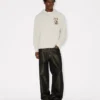 Kenzo Wild Tiger’ Embroidered Hoodie in Cotton Kenzo Wild Tiger’ Embroidered Hoodie in Cotton