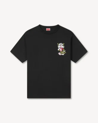 Kenzo Wild Tiger’ Embroidered Oversized T-Shirt in Cotton